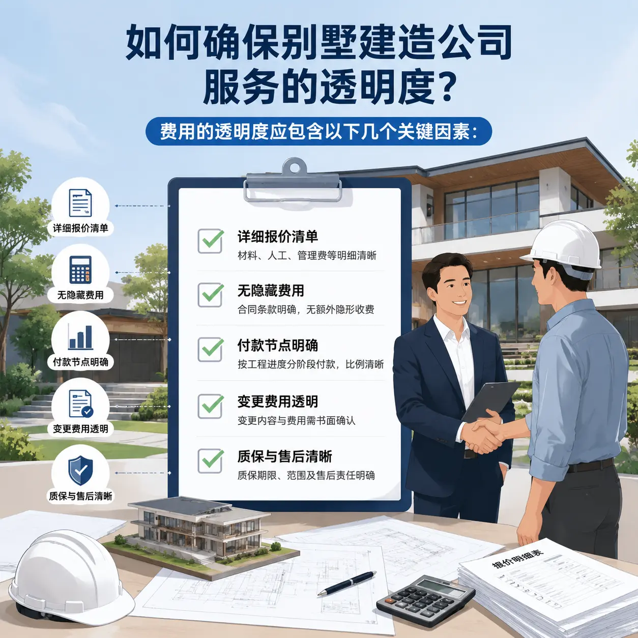 在 绥阳 如何确保别墅建造公司服务的透明度?
