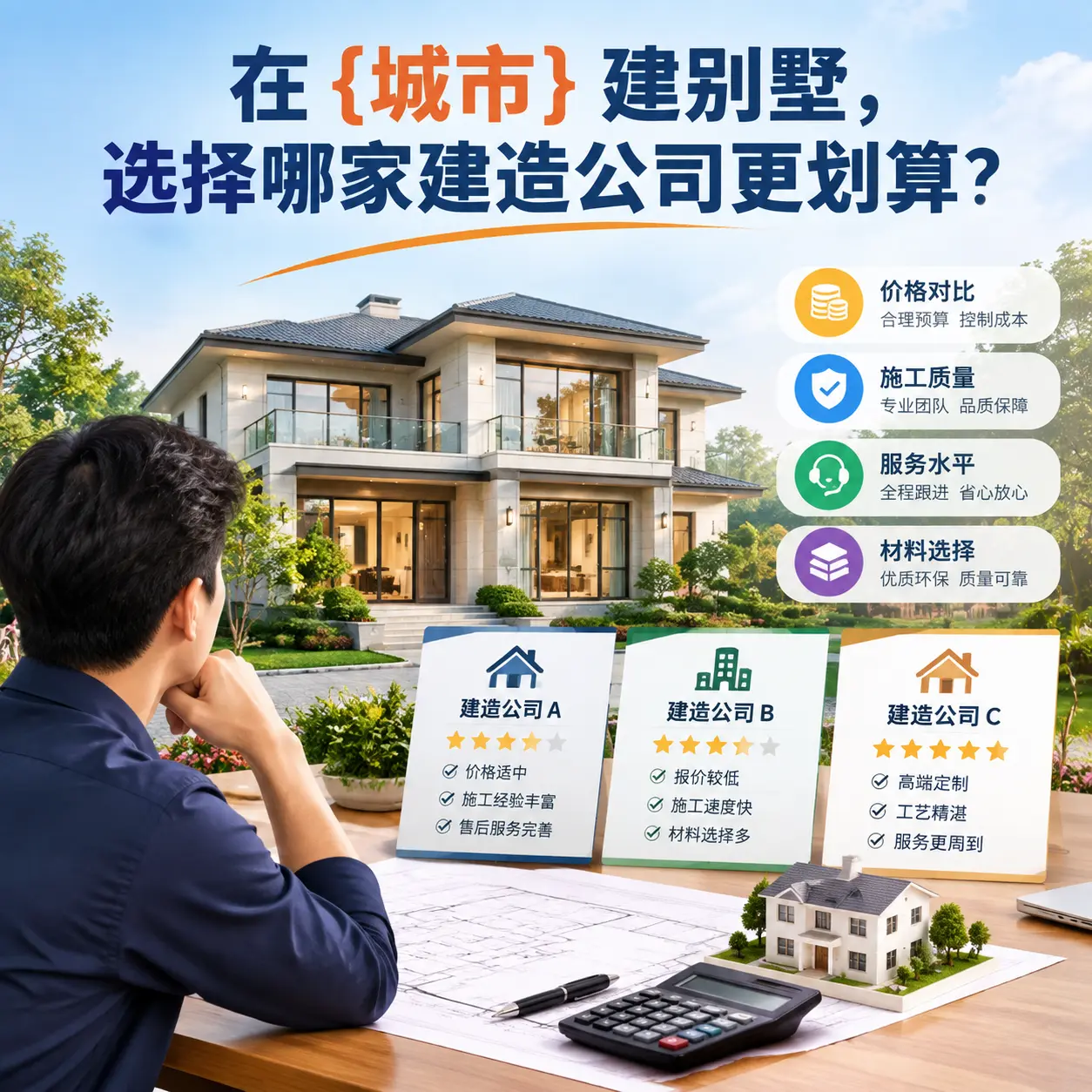 在 绥阳 建别墅,选择哪家建造公司更划算?