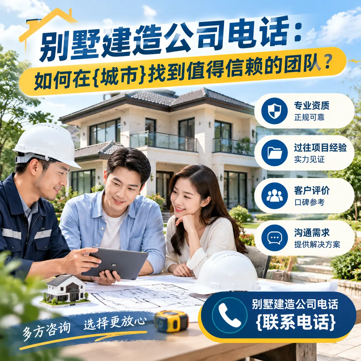 别墅建造公司电话：如何在绥阳找到值得信赖的团队？
