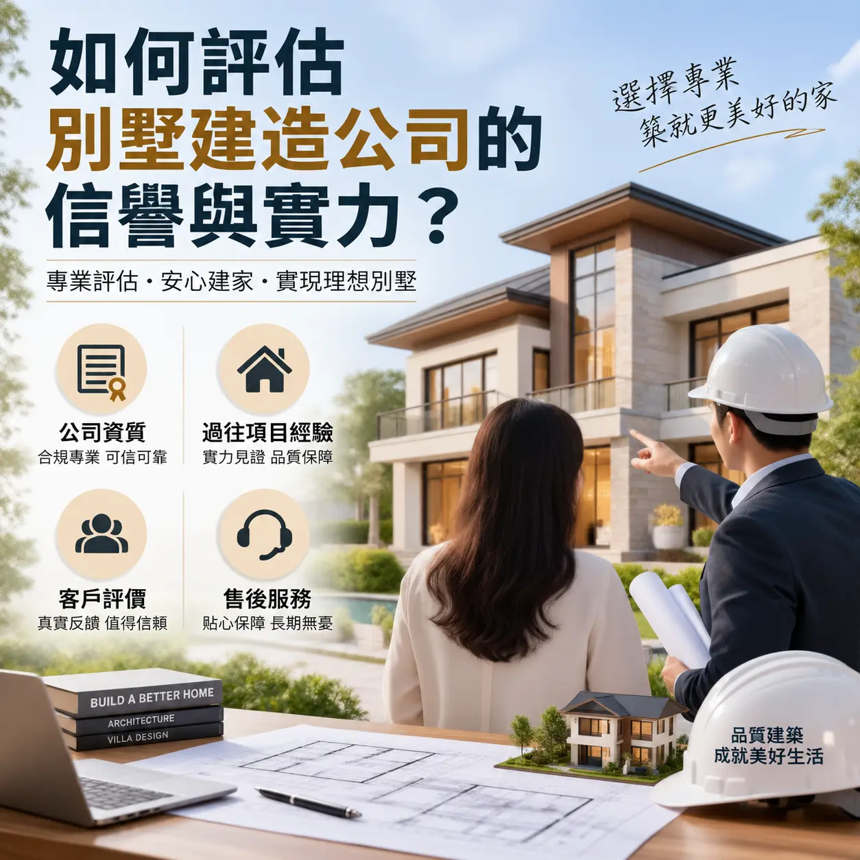 如何评估 绥阳 别墅建造公司的信誉与实力？