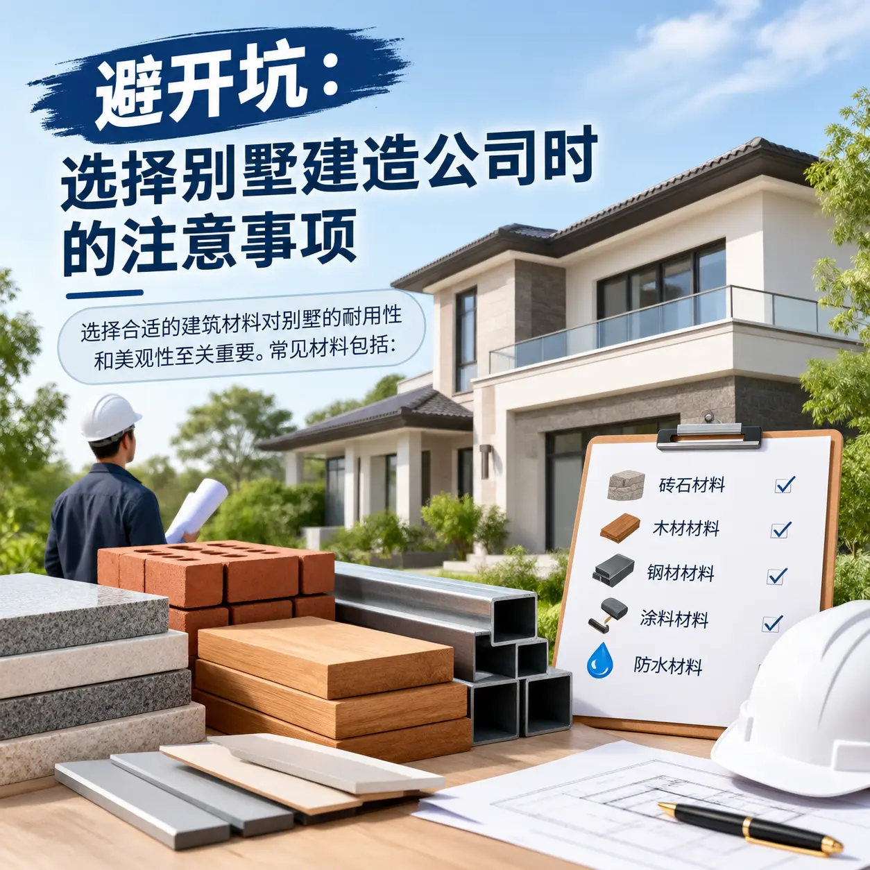 避开坑：选择 绥阳 别墅建造公司时的注意事项