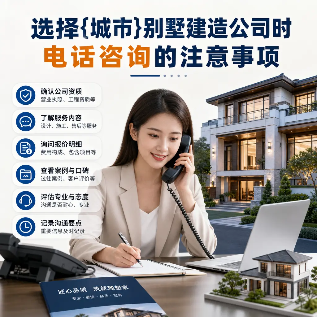 选择绥阳别墅建造公司时，电话咨询的注意事项