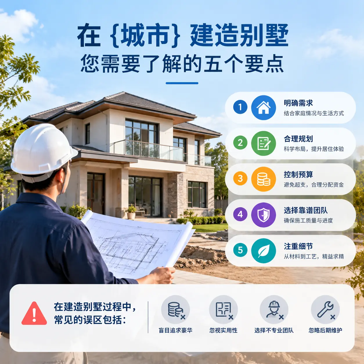 在 绥阳 建造别墅，您需要了解的五个要点