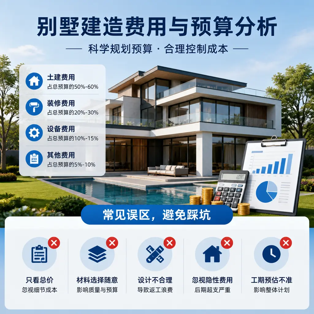 别墅建造公司推荐: 绥阳 建造别墅的费用与预算分析