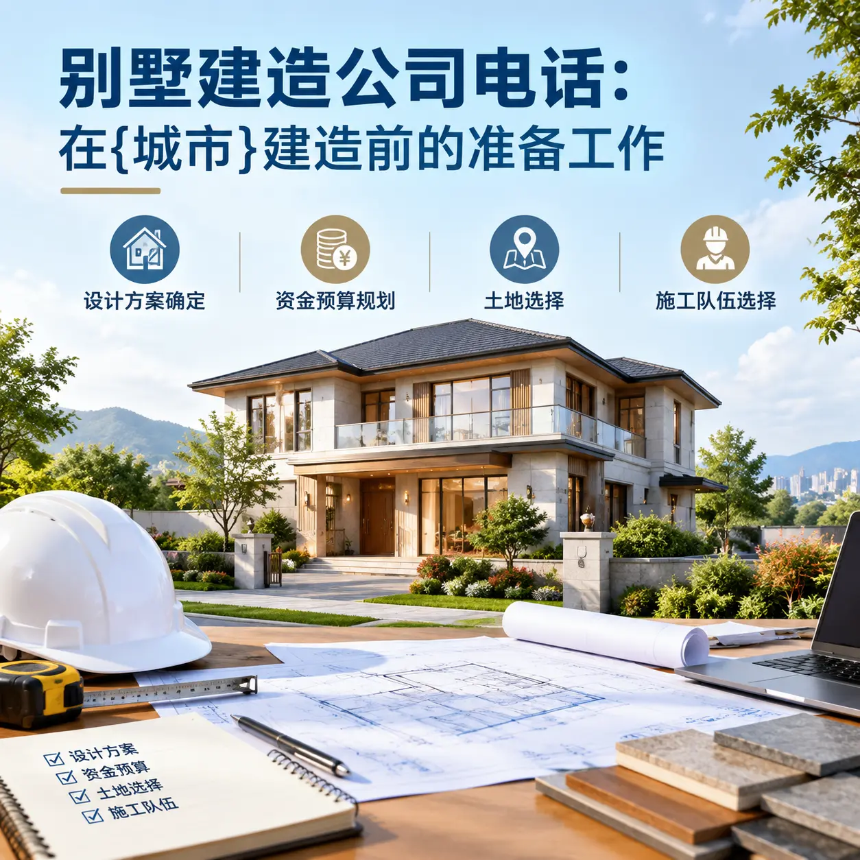 别墅建造公司电话:在绥阳建造前的准备工作
