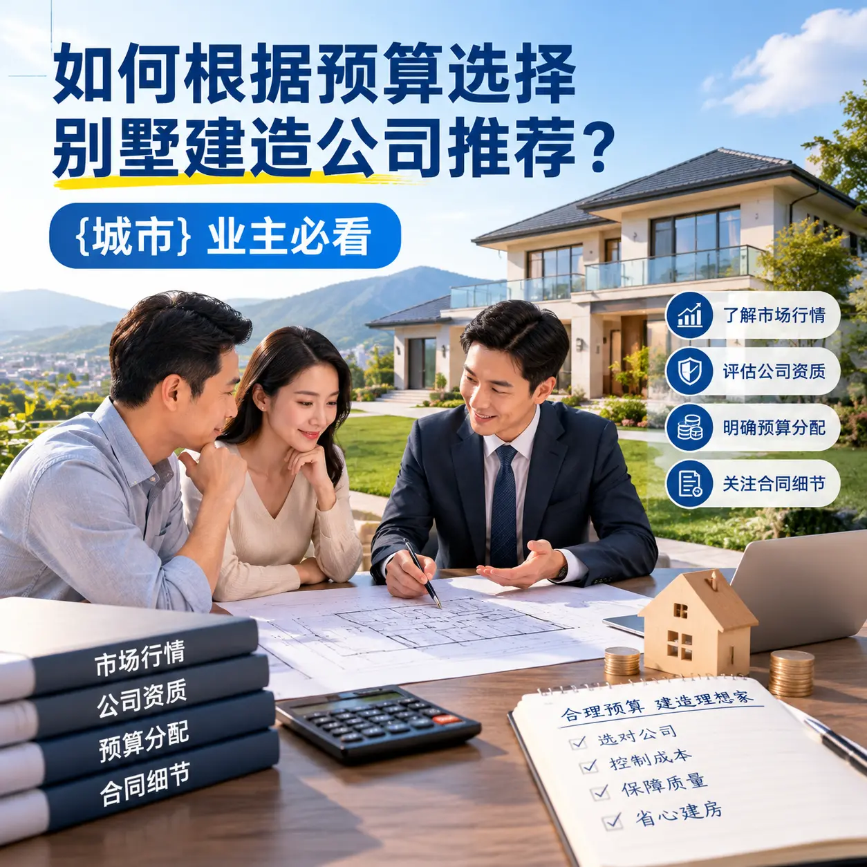 如何根据预算选择别墅建造公司推荐？ 绥阳 业主必看