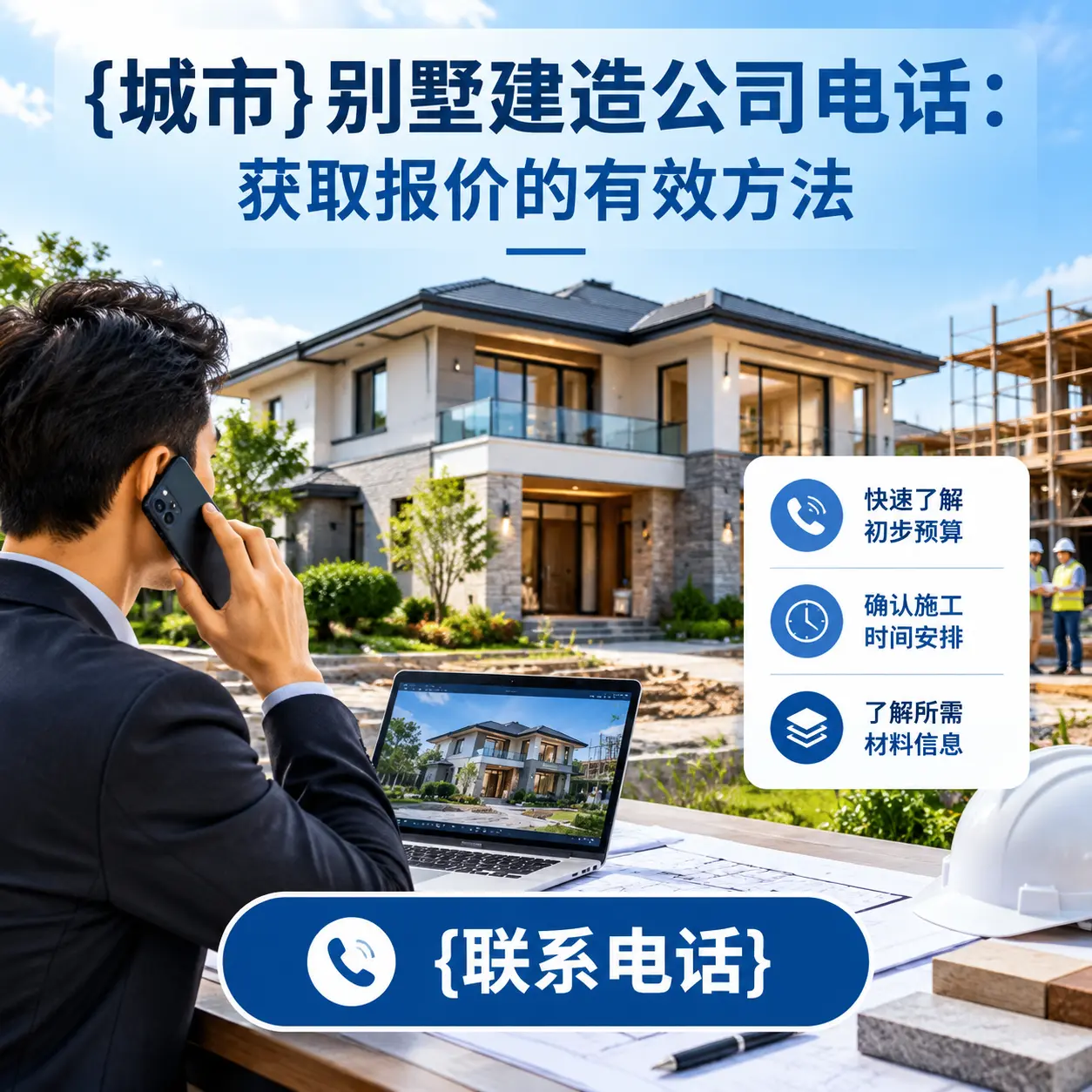 绥阳别墅建造公司电话：获取报价的有效方法